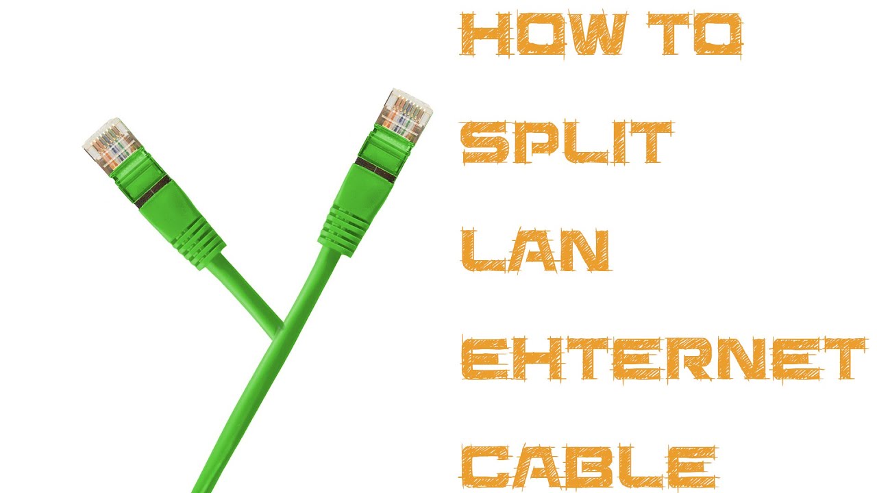 Come sdoppiare il cavo LAN Ethernet.