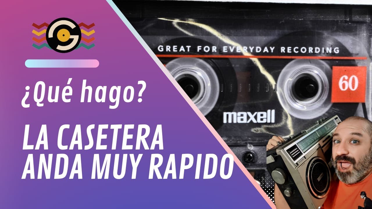 Como CALIBRAR la VELOCIDAD de la DECK/CASETERA/PLETINA sin instrumentos | #lamusicadegogo