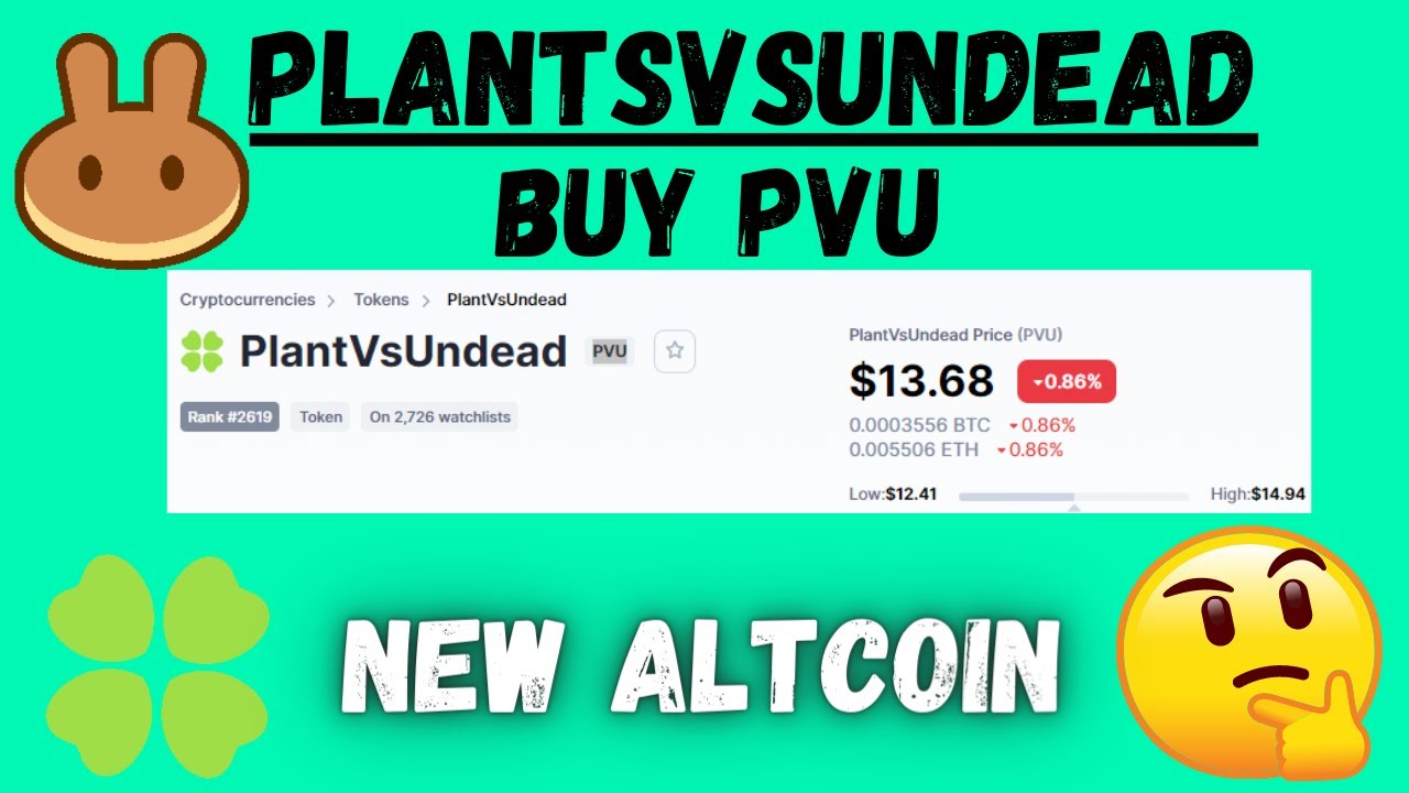 How to Buy PlantVsUndead crypto/ Token in PancakeSwap | PVU coin