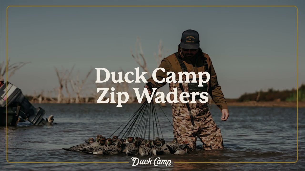 Duck Camp Zip Waders - Features Walk Through [Prototype]