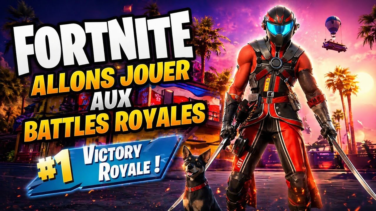 Fortnite: Allons jouer aux Battles Royales