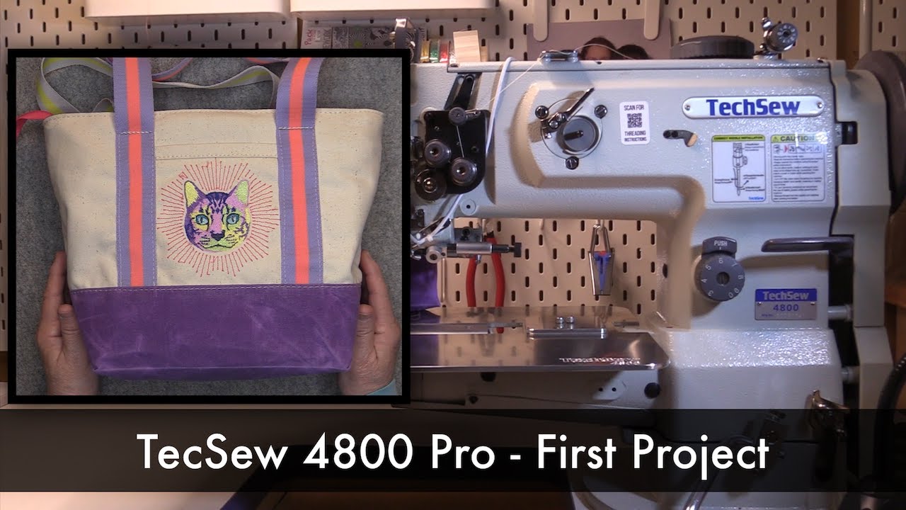 Techsew 4800 Pro First Project