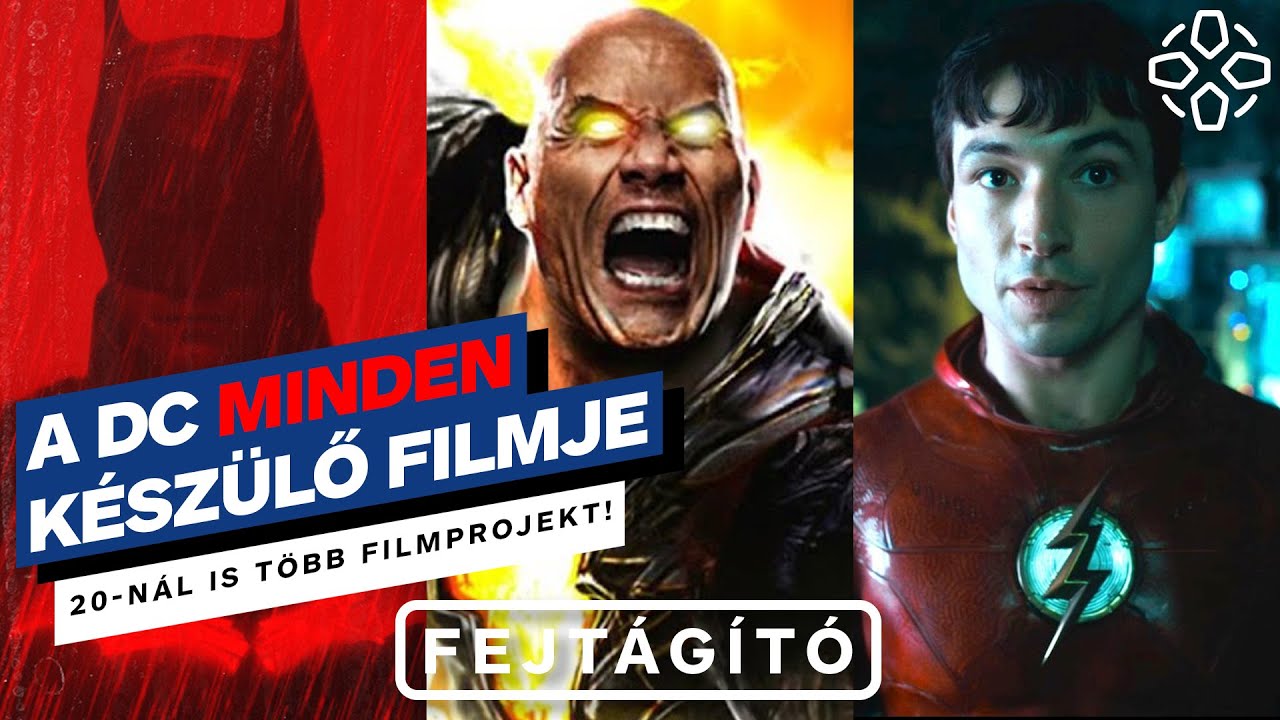A DC minden készülő vagy tervezett filmje!
