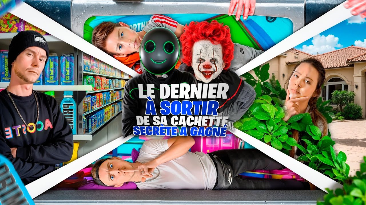 LE DERNIER QUI QUITTE SA CACHETTE SECRÈTE A GAGNÉ !