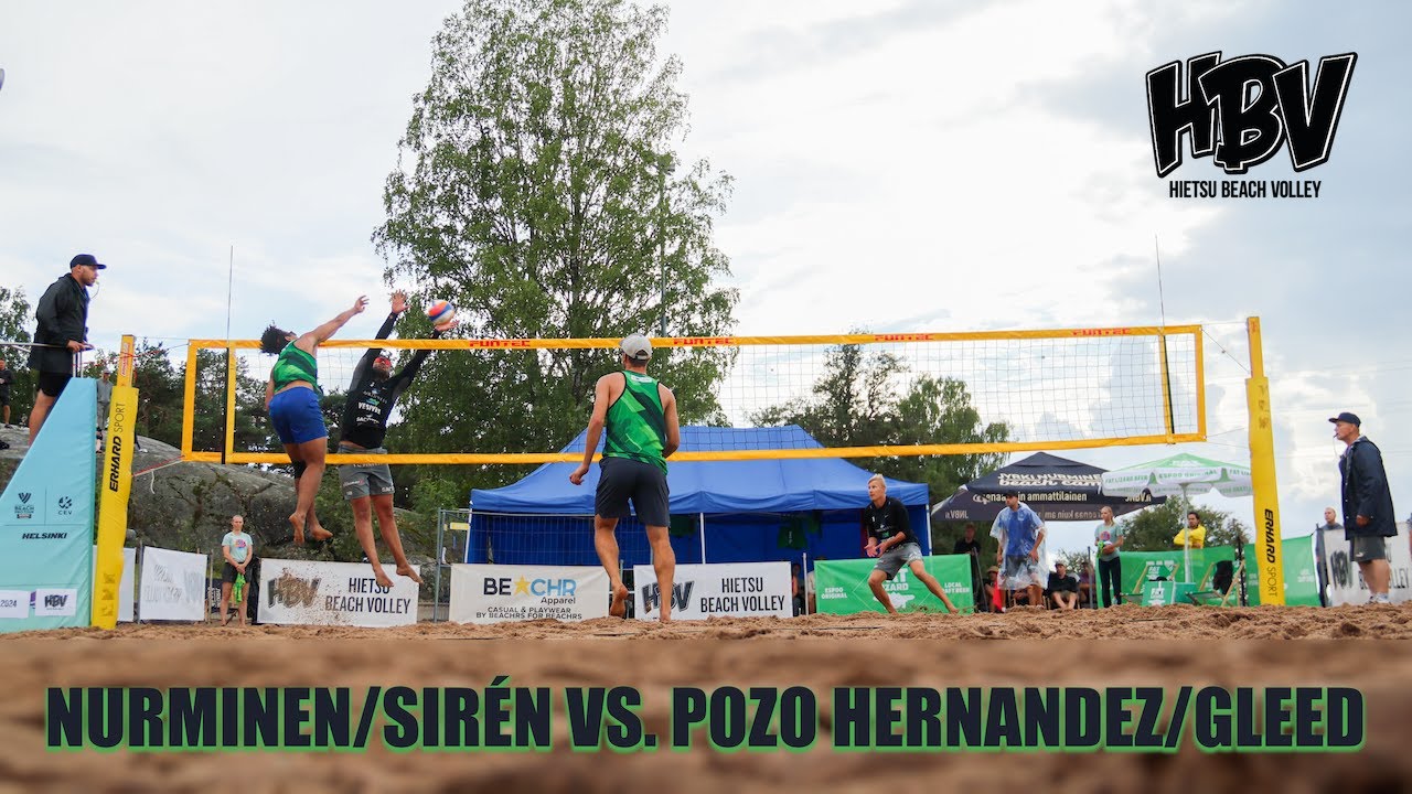 Beach Volley - Hietsu Open 2024 - Men's Final: Nurminen/Siren vs. Pozo Hernendez/Gleed