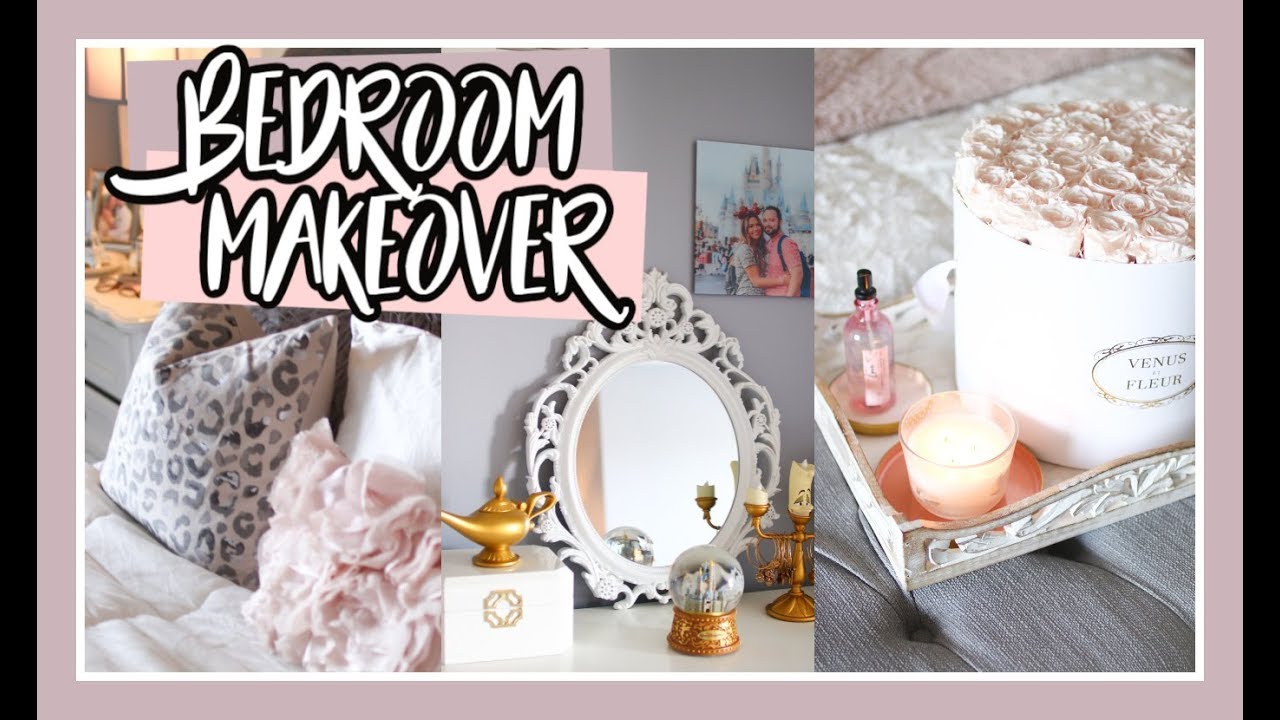 BEDROOM MAKEOVER! HOW I RE-USE AND RECYCLE MY DECOR