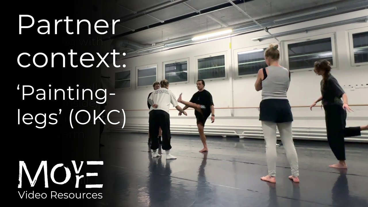 Partner context: 'Painting legs' OKC (MP Bern class, 'Dance & Open-form' / 08.01.26)