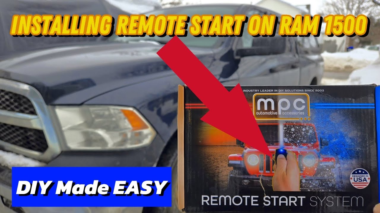 Remote start installation - 2016 RAM 1500