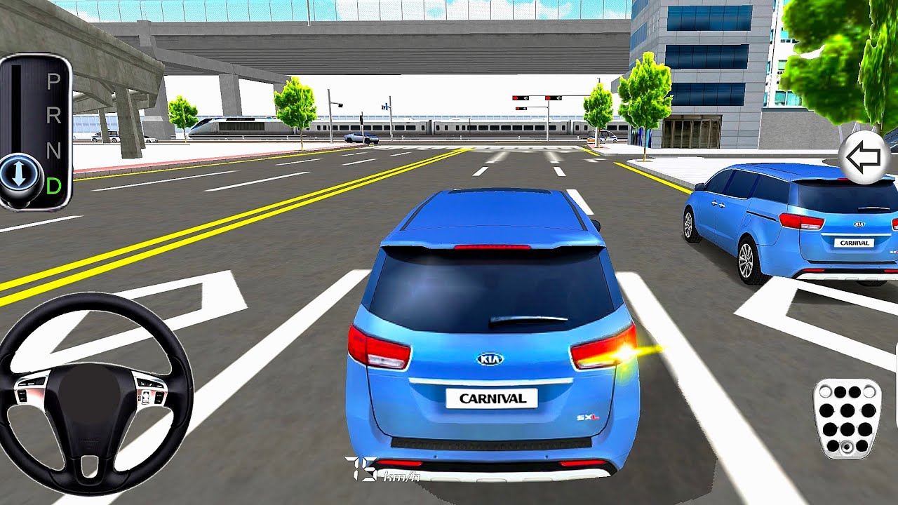 New Update car For parking ⚡ 3D driving class ⚡ Android game play #car game #androidgames #game #3D 