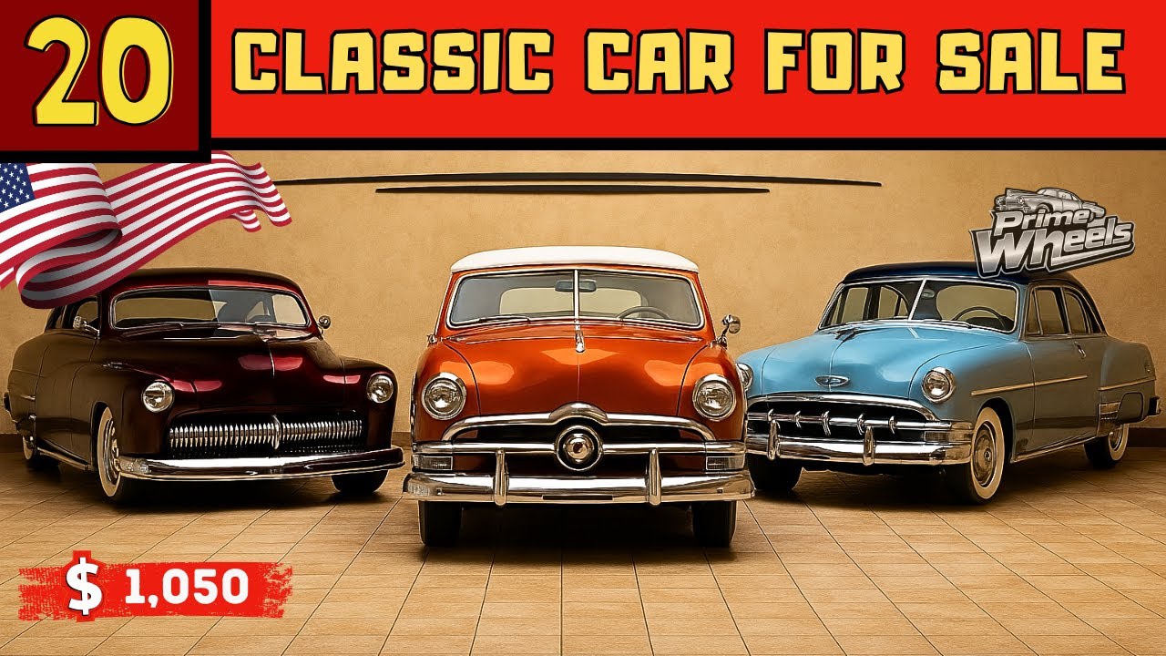 20 Cheap Classic Cars For Sale by Owner today