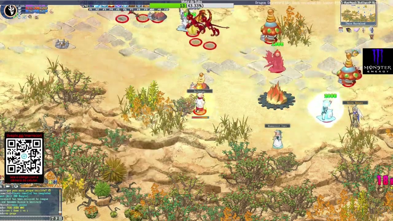 |AOPVP| Fun Totem War - Furia vs 42 - Fight for Thorn - Angels Online