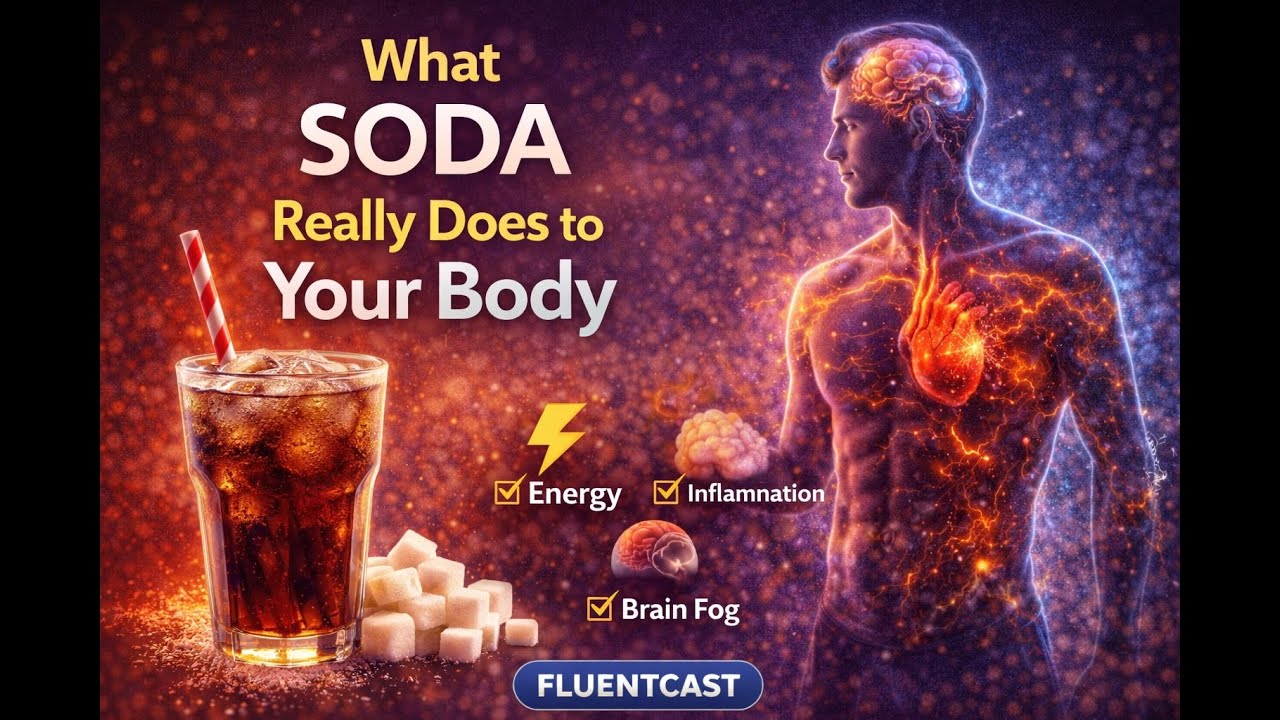 What Soda Really Does to Your Body? | Real English Conversation