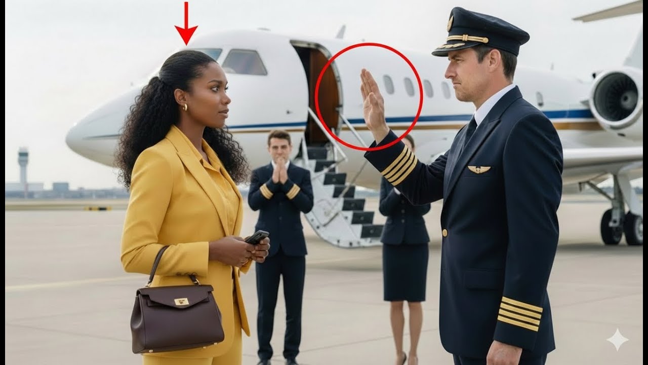 Woman Denied Flight on Her Own Private Jet – Pilot Fired Instantly When He Learns the Truth 😳✈️