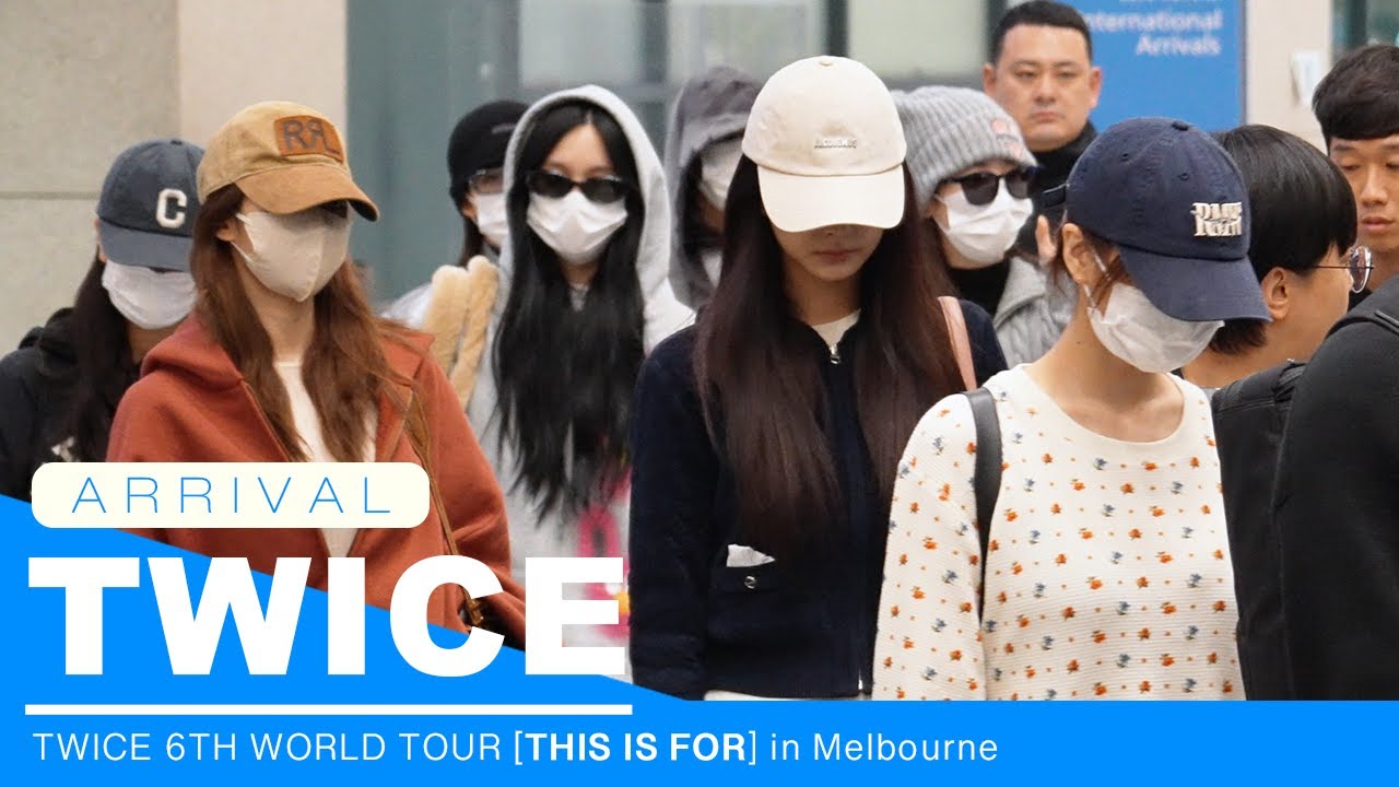 251110 TWICE(트와이스) 멜버른 공연 후 한국 도착 arrived in KOREA 4K