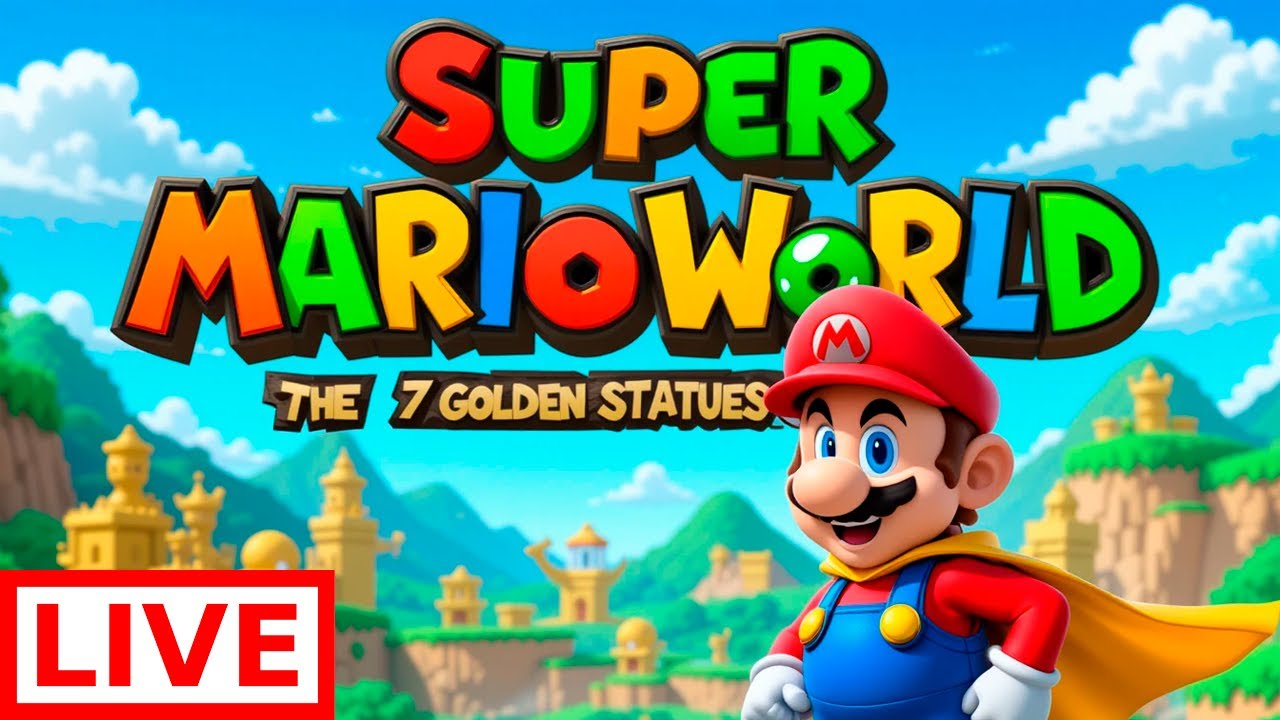 Achei o SEGREDO das Estátuas Douradas! 🏆 Super Mario World