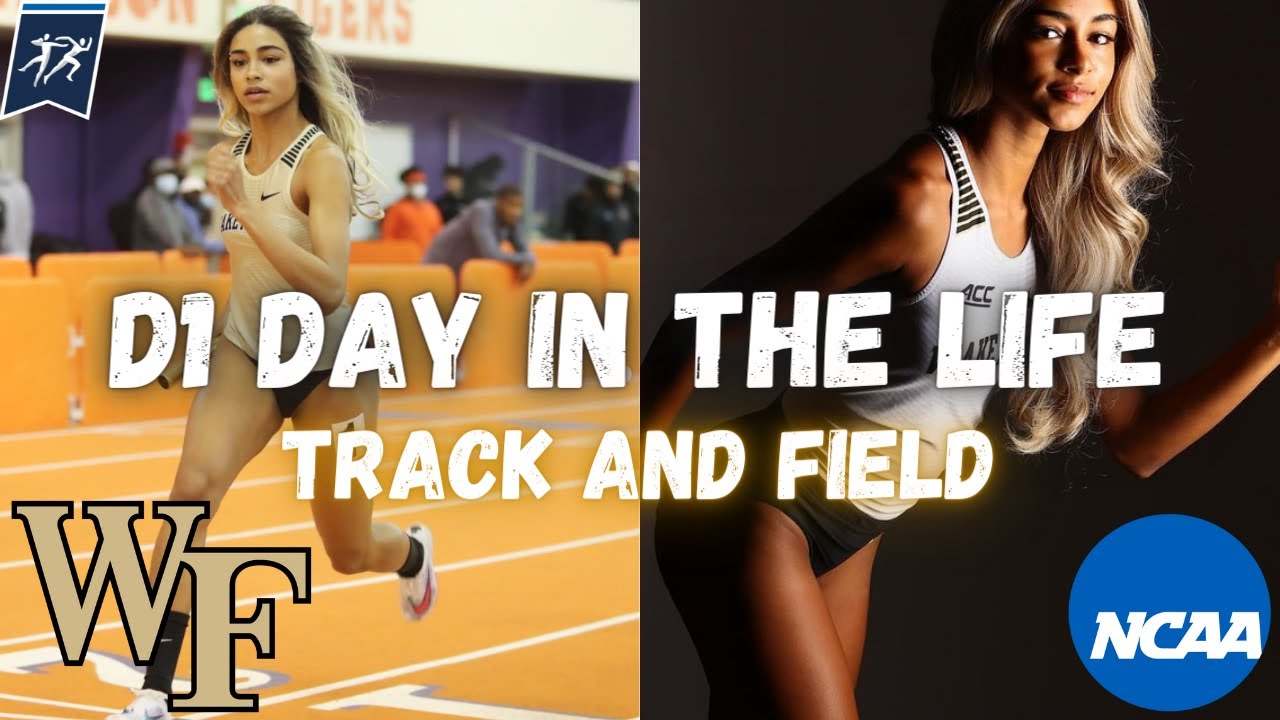 D1 ATHLETE DAY IN THE LIFE: TRACK AND FIELD | Aleeya Hutchins - Wake Forest University