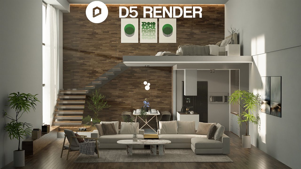 Interior Design  D5 Render Tutorial