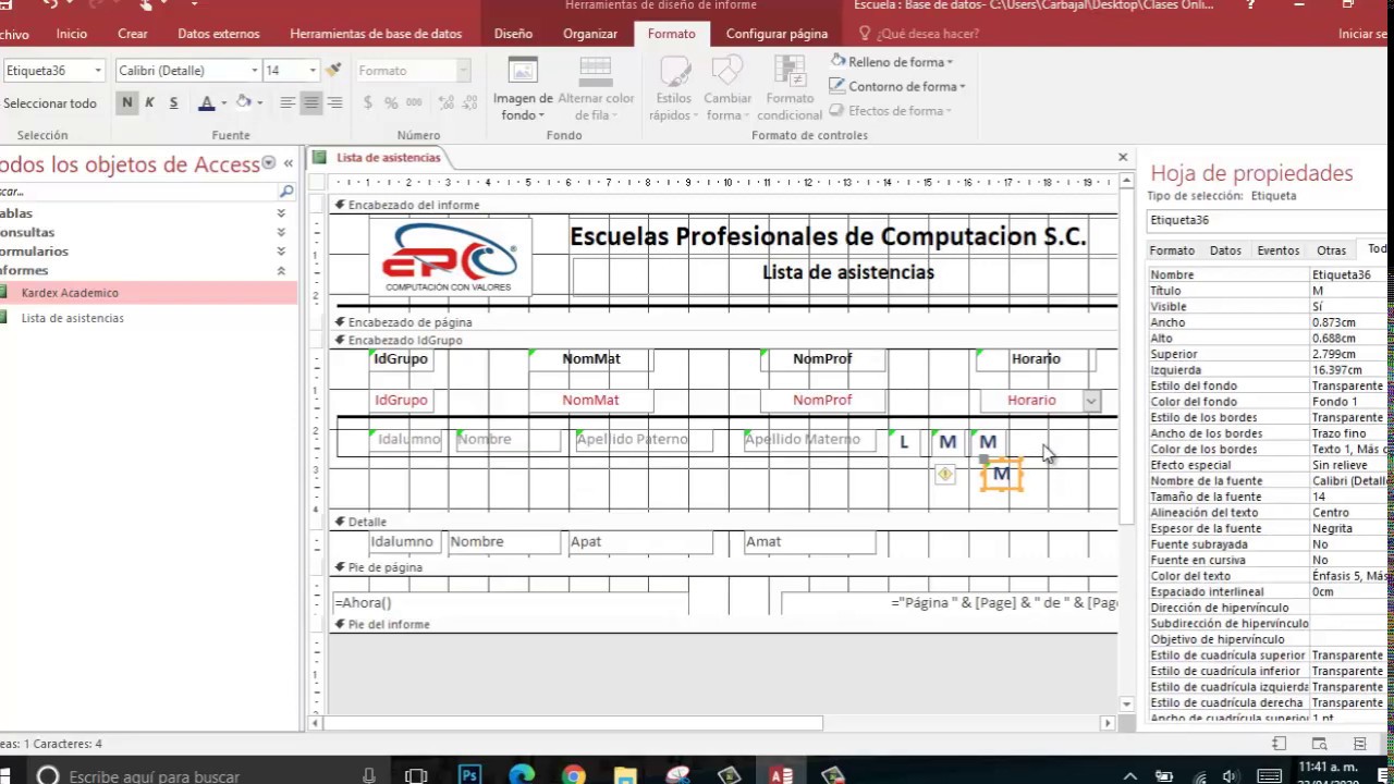 Access Informes II