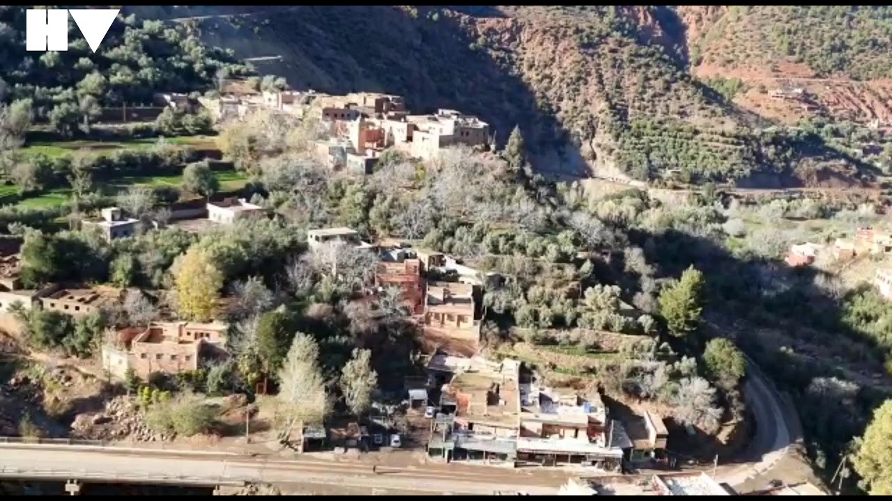 مناظر طبيعية خلابة بمنطقة تزليدة.