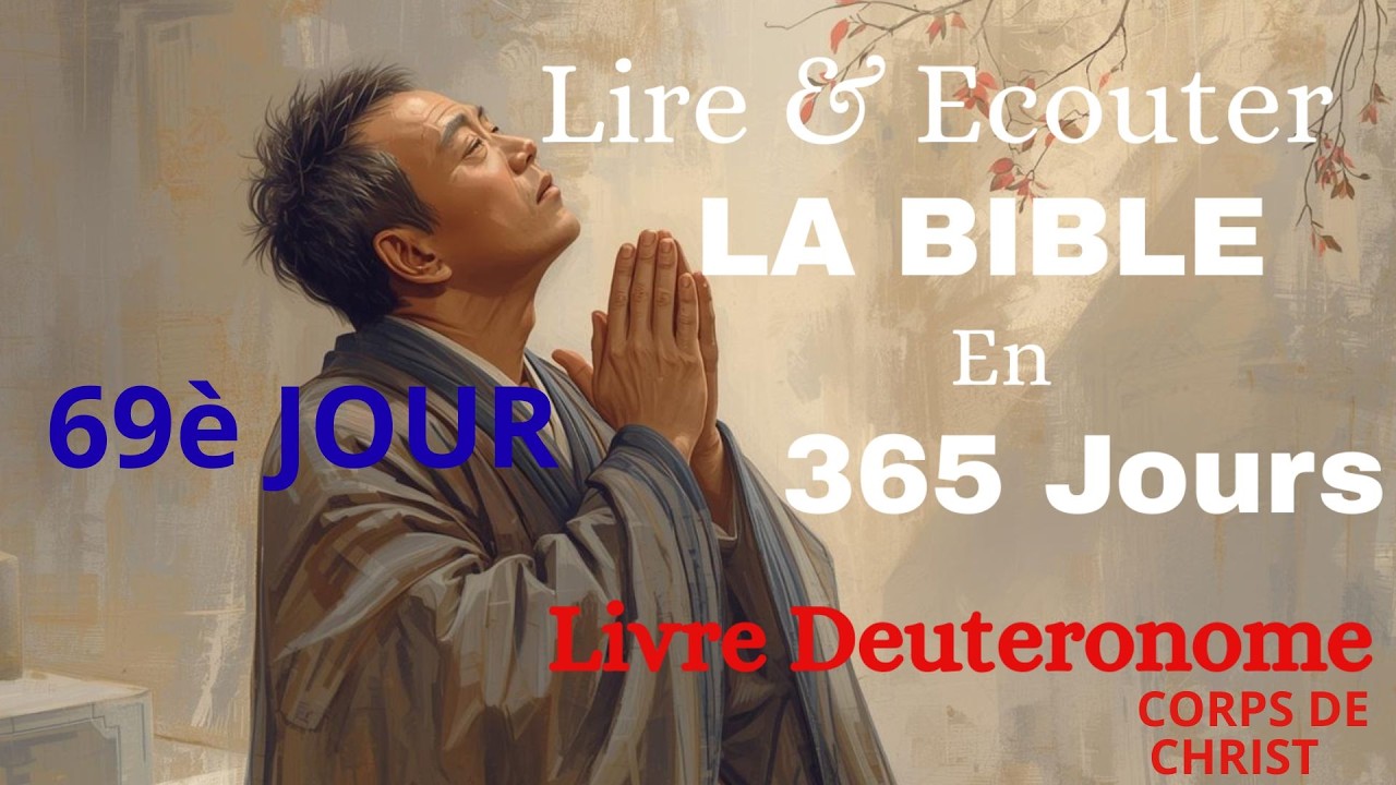 69è JOUR DE L'ANNEE DEUTERONOME 31 A 34 LIRE ET ECOUTER LA BIBLE EN 365 JOURS