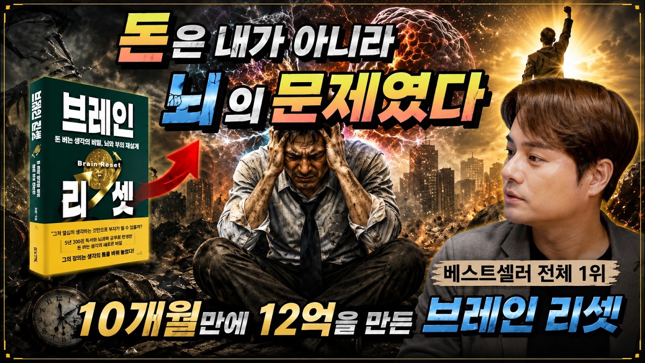 가난한 뇌에서 바로 빠져나오는 법 | 부자의 뇌 만들기 2단계 | EXIT (빠져나옴) #브레인리셋