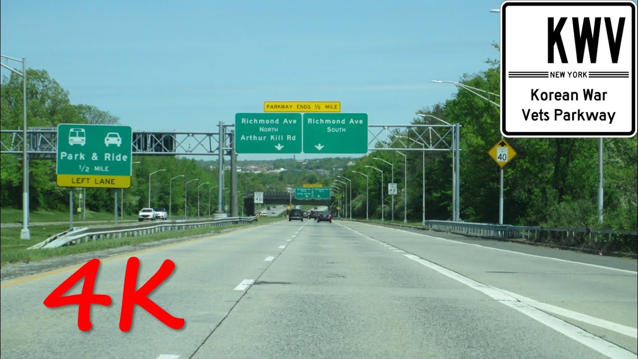 ⁴ᴷ Korean War Veterans Parkway northbound [4K VIDEO]
