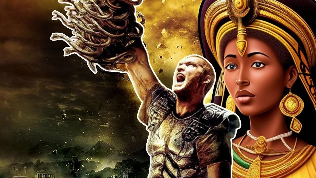 What is the connection between CLASH OF THE TITANS (movie) and AFRICAN ROYAL FAMILY?