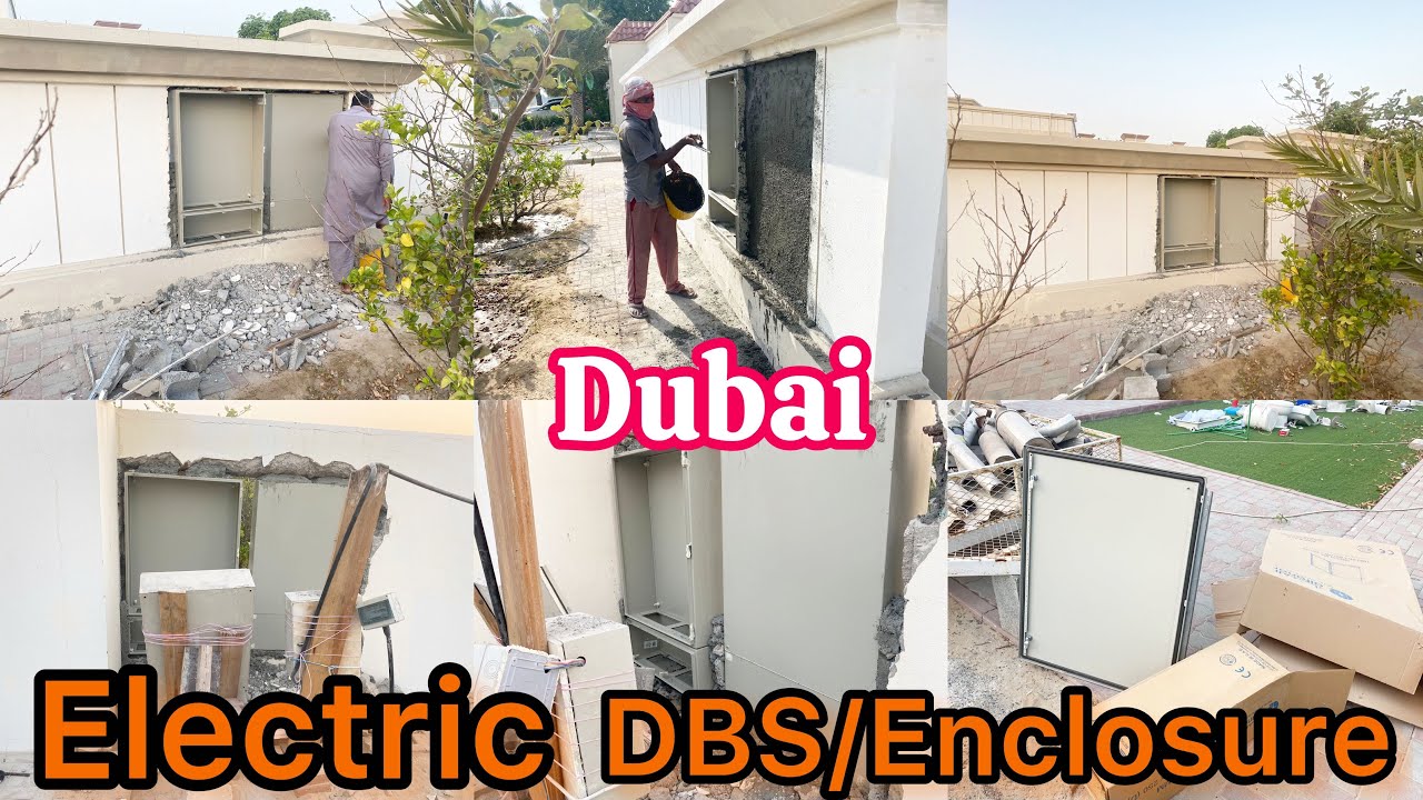 MDB Meter Cabinet Enclosure Fixing Work Dubai/Electric DBS Fixing Villa Dubai/Dubai Main Dbs Install