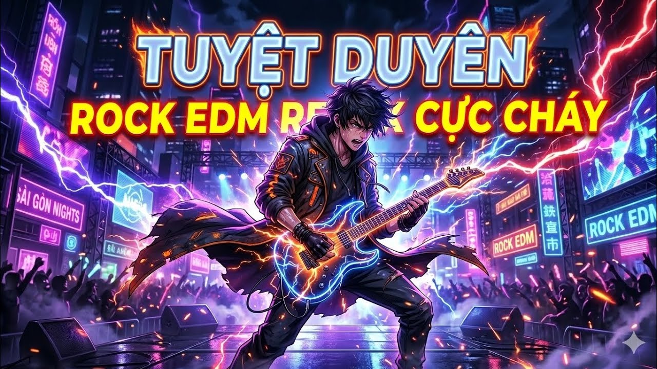 Tuyệt Duyên | Rock EDM Remix Cực Cháy 🔥 Nhạc Buồn Cực Ngầu Nghe Là Nghiện