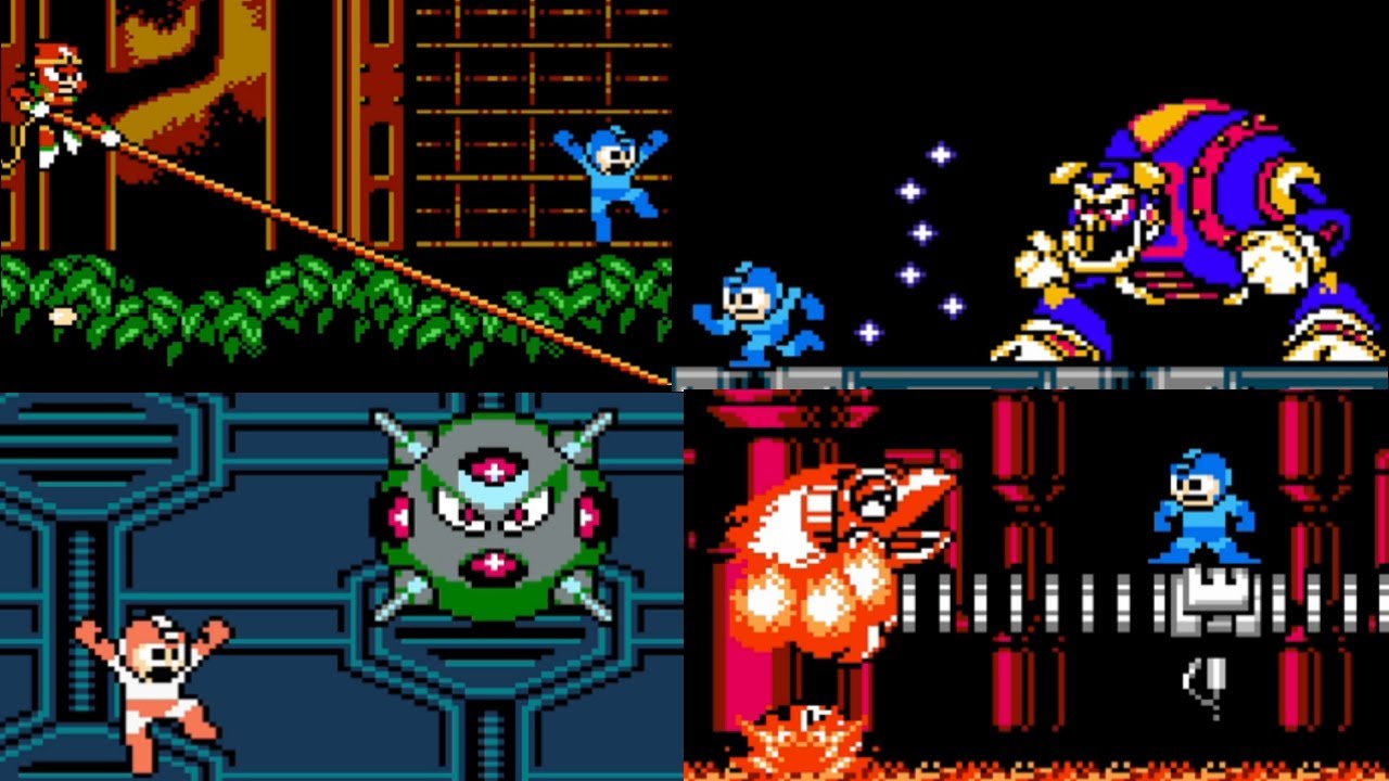 Mega Man: Wily Tower NES Fangame - All Bosses