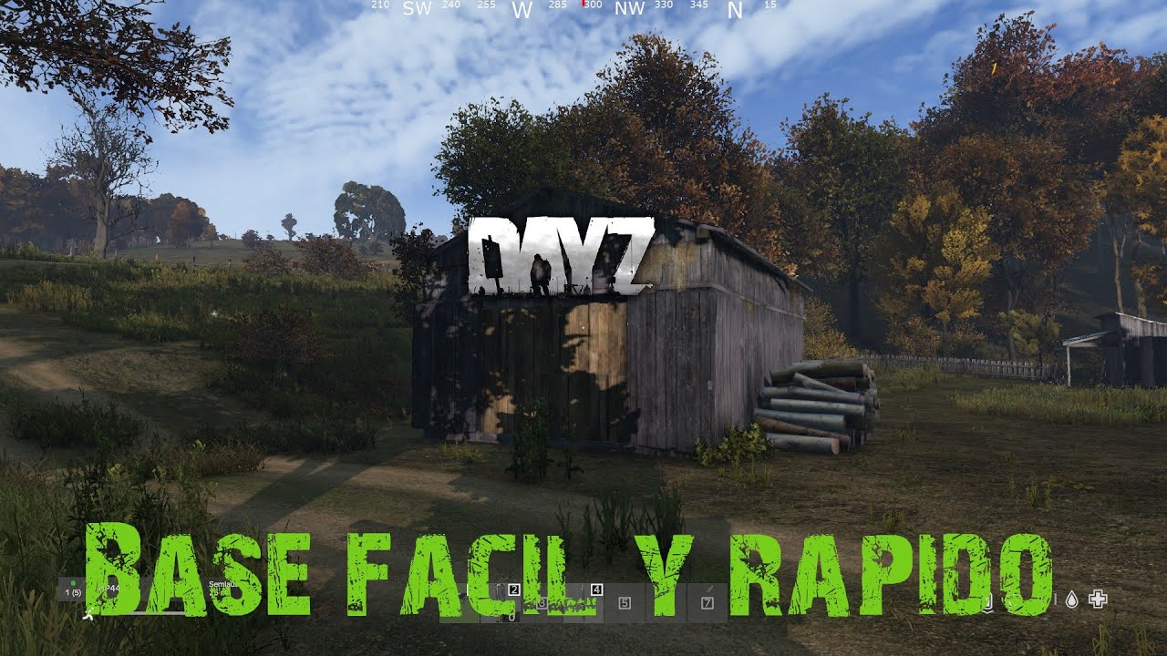 Como hacer una base en DayZ facil y rapido!