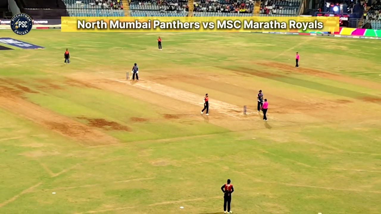 North Mumbai Panthers vs MSC Maratha royals, Semi final 2, T20 Mumbai - Wankhede