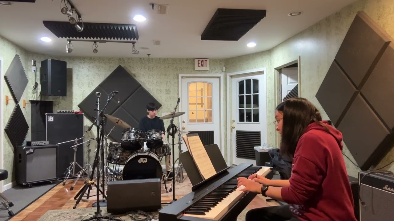 Pokemon Diamond/Pearl - Hearthome City Piano + Drum Cover
