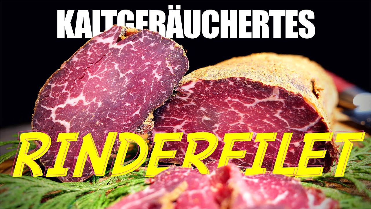 Kaltgeräuchertes Rinderfilet im Pastrami Style | Eine Anleitung für das Kalträuchern im Kugelgrill