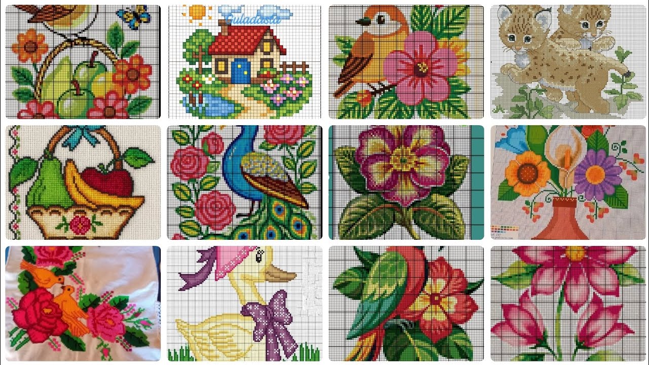 Outstanding new cross stitch design ideas for home decor 