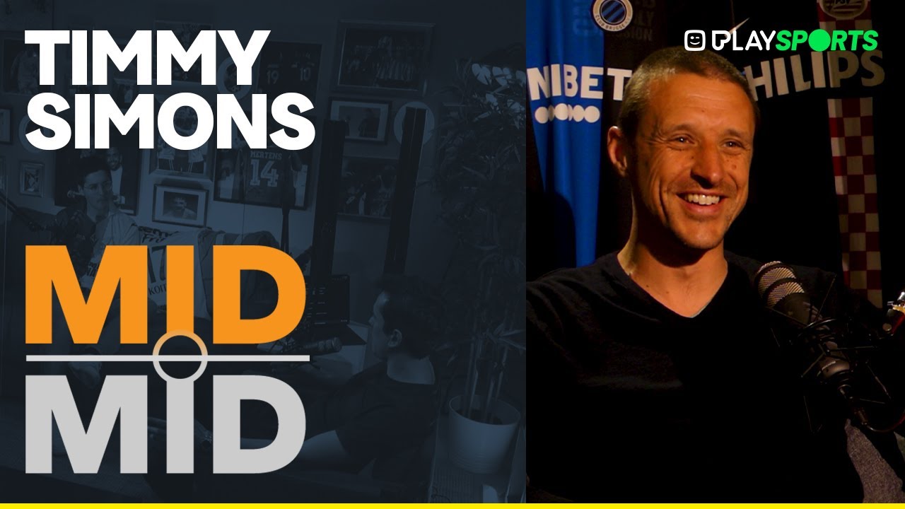 MIDMID - Timmy Simons, toekomstig coach van Club Brugge