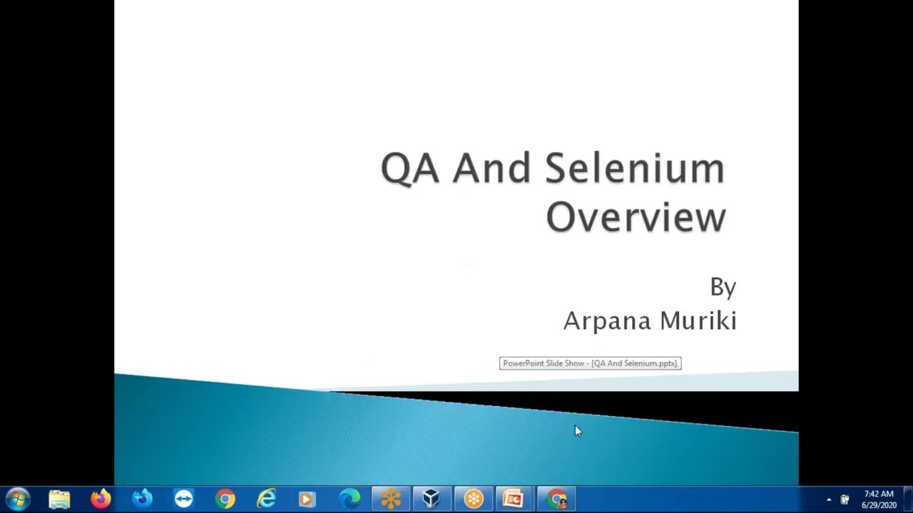 learn QA & Selenium online training I softlucid
