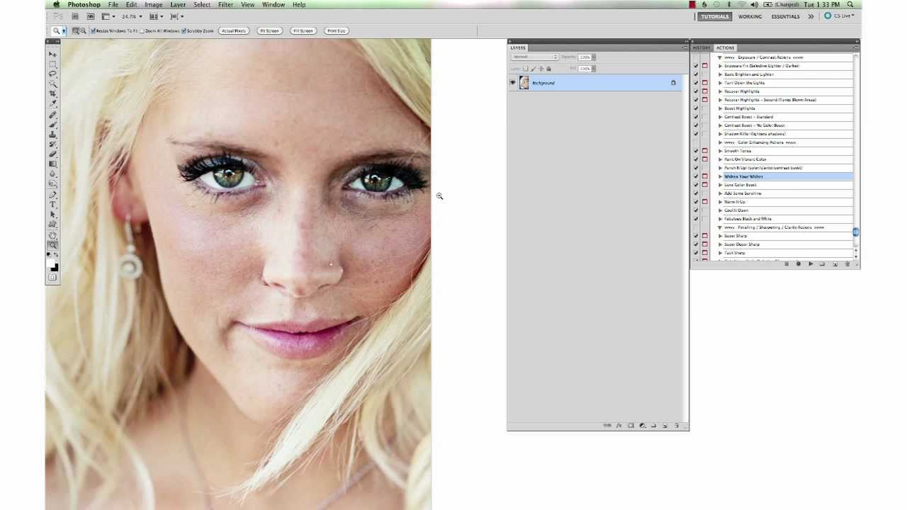 Photoshop Retouching and All In One Makeover Edits - Bridal
