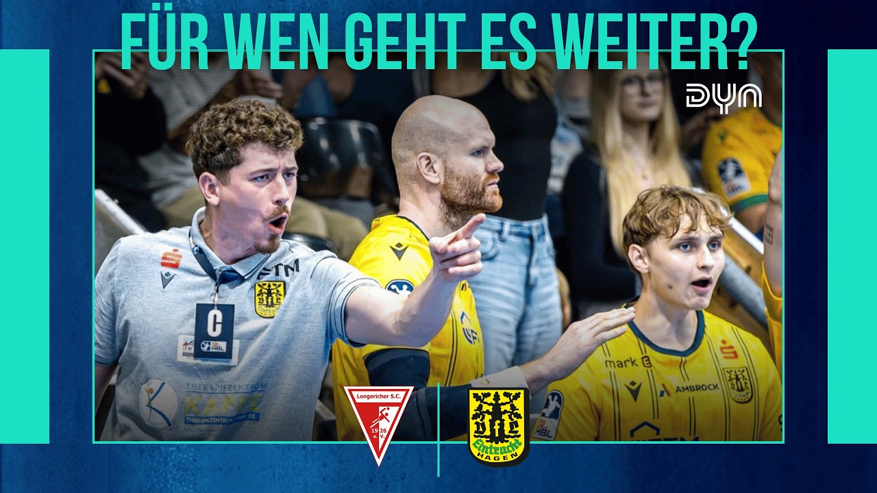 Highlights: Longericher SC - VfL Eintracht Hagen (Saison 2026/27) DHB-Pokal | Dyn Handball