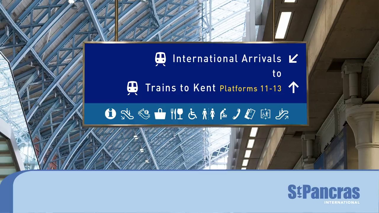 International Arrivals ~ Trains to Kent