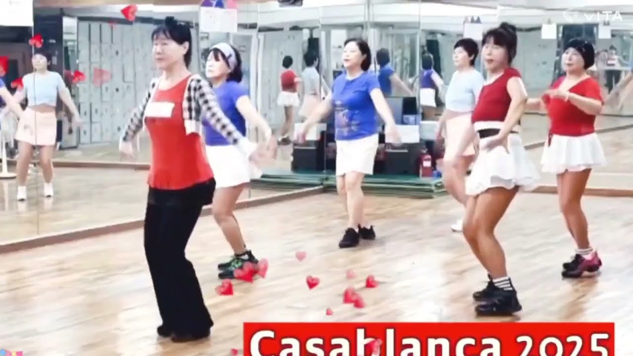 카운트 Casablanca 2025 Line Dance l Improver l 카사블랑카 2025 라인댄스 l#카사블랑카#홍제동라인댄스#홍은동라인댄스