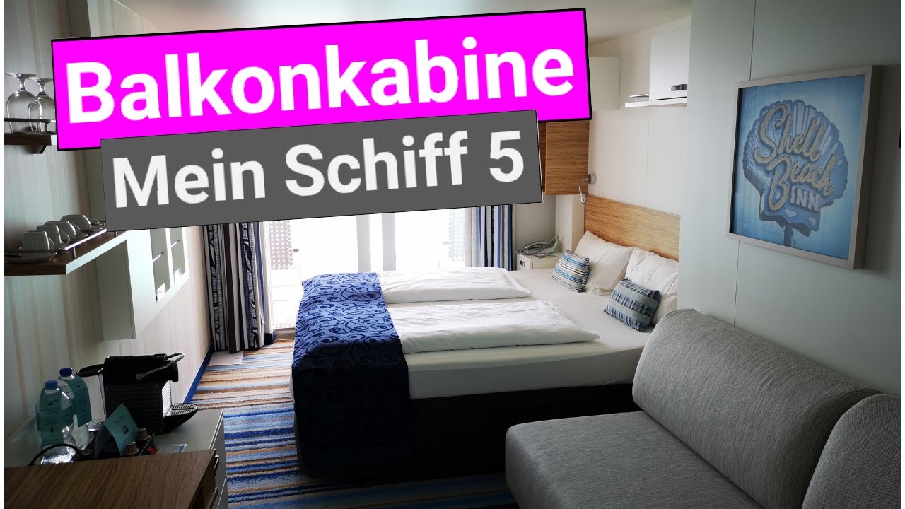 Mein Schiff 5 Balkonkabine 7084 TUI Cruises - Kreuzfahrt