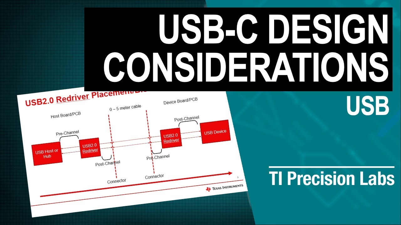 USB2.0 redriver configuration