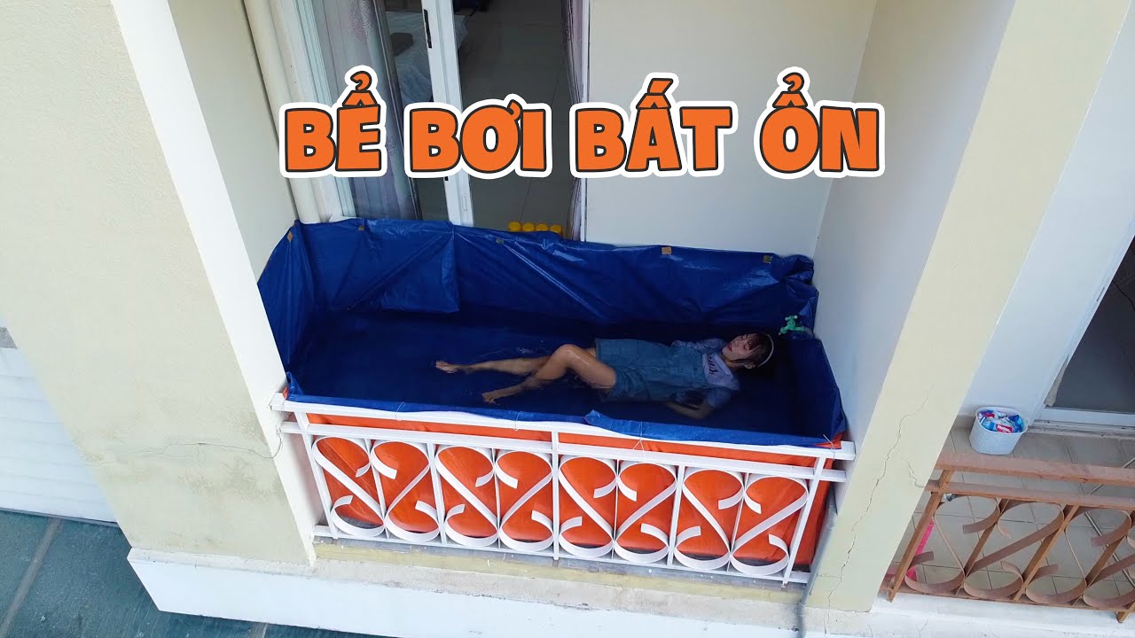 Làm Bể Bơi Ngoài Ban Công Cực Đã