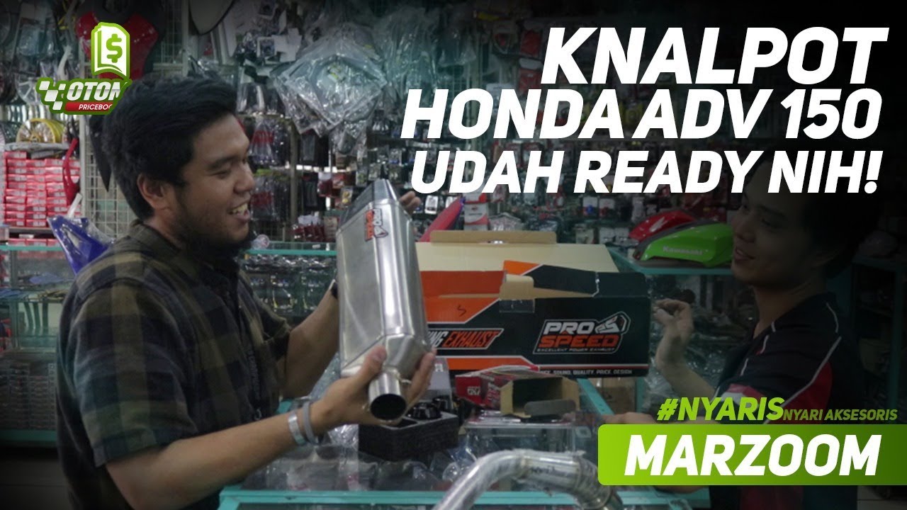MarZoom NyaRis 2: Nyari Parts Modif Honda ADV 150 & Yamaha NMax, Ada Knalpot Murah! #MarZoom