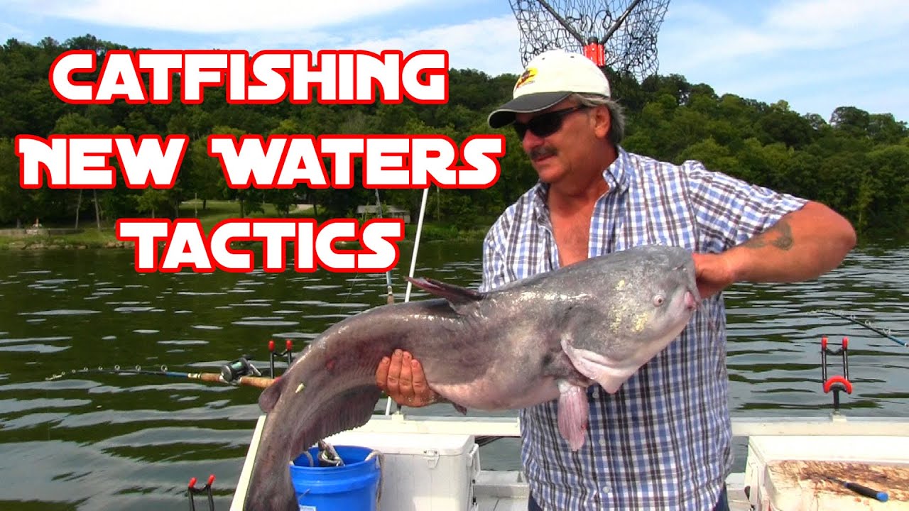 Tactics for finding and fishing NEW WATER for big bluecats
