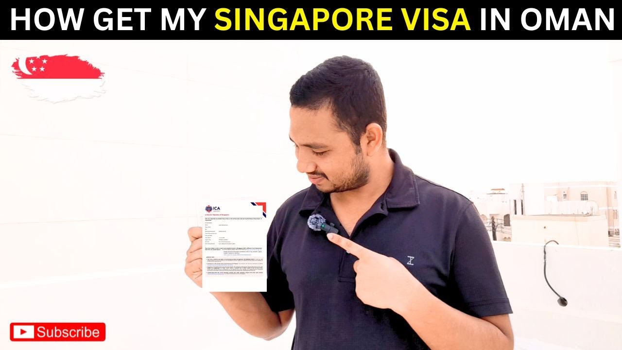 HOW I GET MY SINGAPORE VISA IN OMAN 2025 || Bangla Vlog