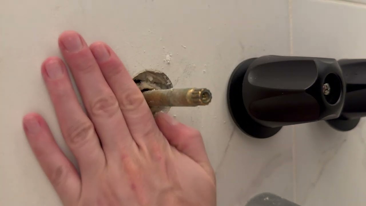 Shower Knob Replacement - an unexpected upgrade.