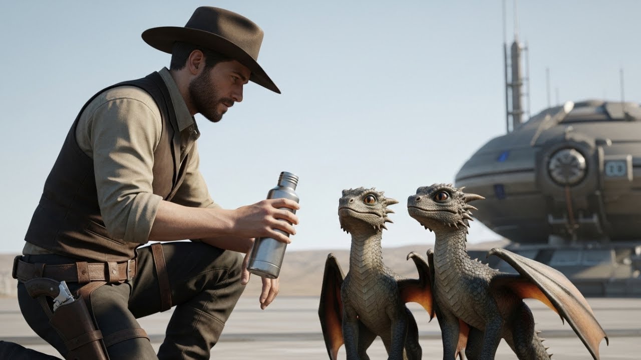 „Bitte tut uns nichts – Mama stirbt“, flüsterten die kleinen Drachen … Was für eine … Science.......