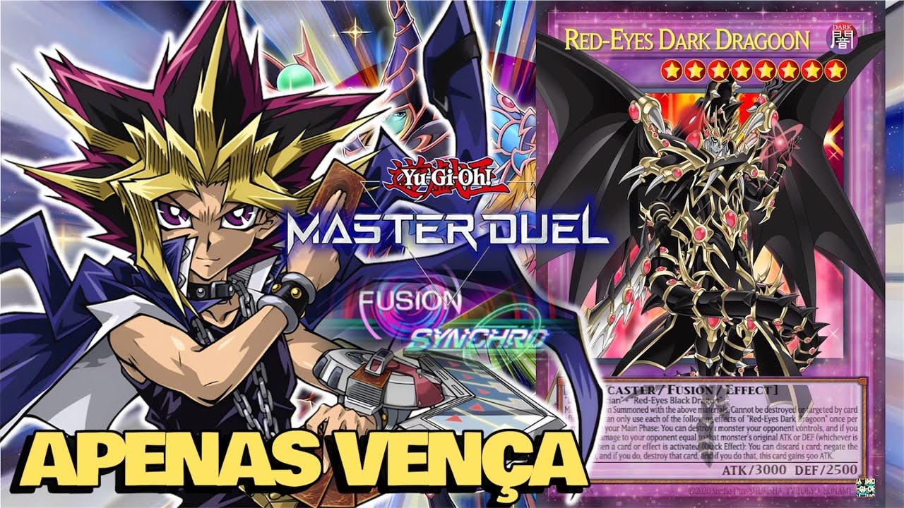 Mago Negro no Festival de Fusão x Sincro - Jogadas INSANAS Com Dragoon Negro de Olhos Vermelhos!